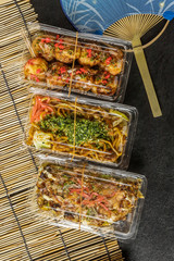 焼きそば Fried noodles (japanese a food stand)