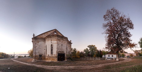 Abandoned church in Limanskoye, Ukraine