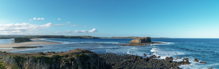 Obraz premium Impressionen vom Minnamurra Lookout in der Nähe von Kiama New South Wales Australien