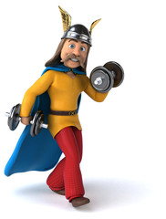 Fun gaulois - 3D Illustration