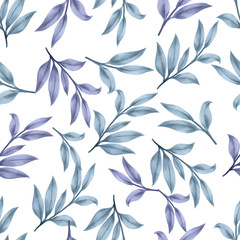 beautiful watercolor floral pattern flower background