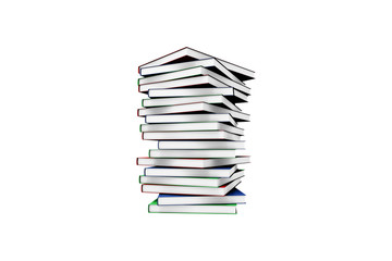 White Cover Book Template on White