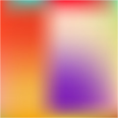 Gradient mesh painted in different colors.