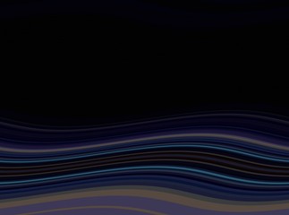 abstract waves background with black, dark slate gray and very dark blue color. waves can be used for wallpaper, presentation, graphic illustration or texture