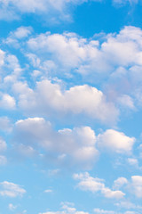 blue sky white clouds