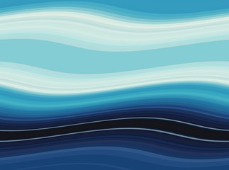 abstract waves background with very dark blue, light blue and steel blue color. waves can be used for wallpaper, presentation, graphic illustration or texture