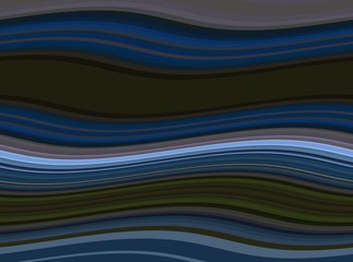 abstract waves background with very dark blue, corn flower blue and dark slate gray color. waves can be used for wallpaper, presentation, graphic illustration or texture