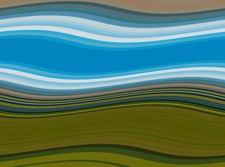 medium turquoise, dark olive green and sky blue colored abstract waves texture can be used for graphic illustration, wallpaper, poster or cards