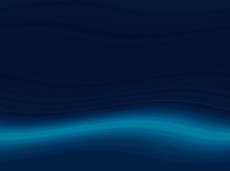 very dark blue, teal and midnight blue colored abstract waves background can be used for graphic illustration, wallpaper, presentation or texture