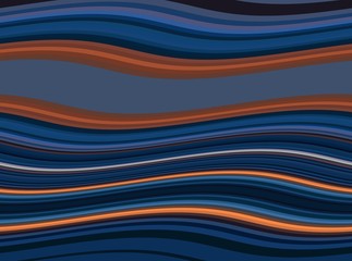 very dark blue, dark slate gray and peru colored abstract geometric wave line texture can be used for graphic illustration, wallpaper, poster or cards