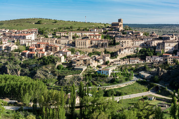 Village of Sepúlveda, in the province of Segovia. Considered one of the most beautiful villages in Spain.