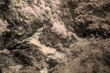 Der Norden von Wales - Infrarot