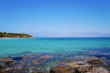 Obraz premium Canary Islands nature. Seashore in the bay in summer.