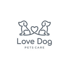 Dog Pet Logo Design Template