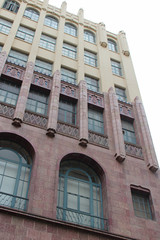art deco (?) building in melbourne (australia) 