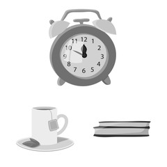 Vector illustration of dreams and night sign. Collection of dreams and bedroom stock symbol for web.