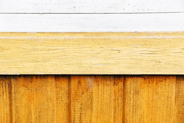 Yellow old wooden texture background. Creat background with copy space