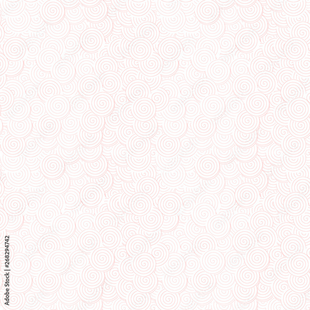 Poster Abstract geometric pattern with swirls . Spiral shapes background. EPS 10 stock vector.