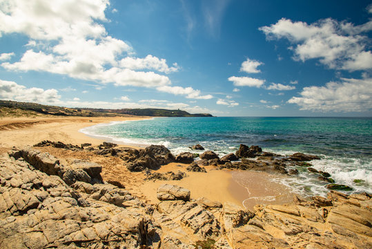 Sardegna, spiaggia di Pistis, Arbus, Italia