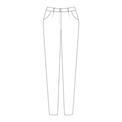 Denim Jeans Template