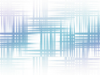 Abstract blue gradient dots background