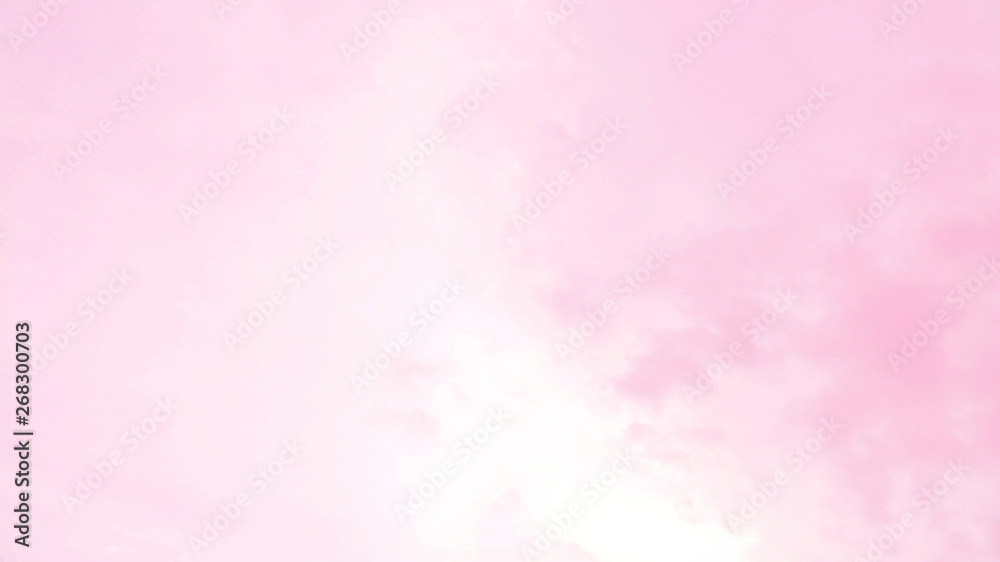 Wall mural abstract blurred beautiful soft cloud background with a pastel multicolored gradient with bokeh conc
