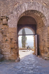 Fototapeta na wymiar Arco gate, Volterra, Tuscany, Italy