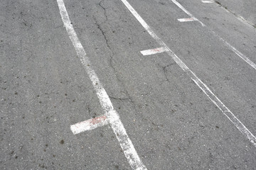 abstract running track asphalt at the stadium backgrounds