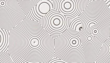 white circles modern design
