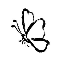 Hand draw butterfly