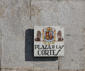 Plaza de la cortes