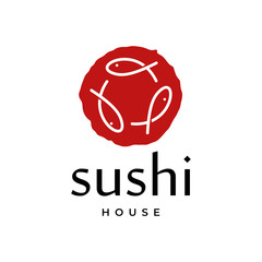 Sushi Logo Design Template