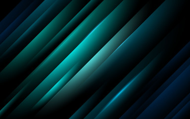 Obraz premium Blue abstract line with light background