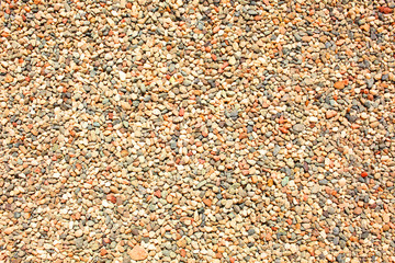 texture of little gravel stones
