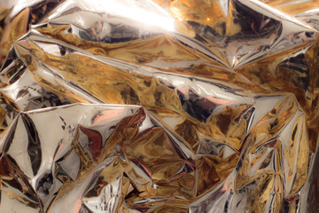 Holographic film, abstract photo background