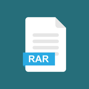 rar format file icon symbol