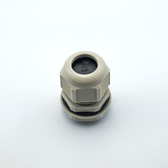 Photo on a white background electrical connector for connecting wires for mounting electrics. Perfect for filling the catalog of a modern iniernet store on the site.