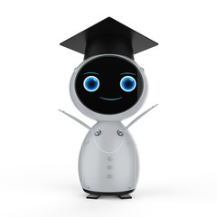 Robot with degree cap