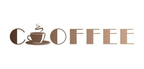 Cup of coffee icon. Coffee house logo.