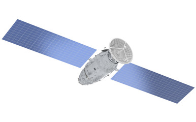 Satellite dish with antenna