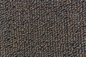 Synthetic fiber carpet