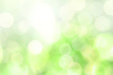 Fototapeta na wymiar abstract blur background with green light