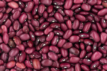 Ripe red beans texture background