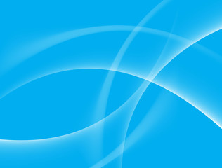 Soft blue and white abstract wave background Modern design