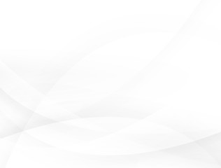 Smooth gray and white wave background. Modern design.