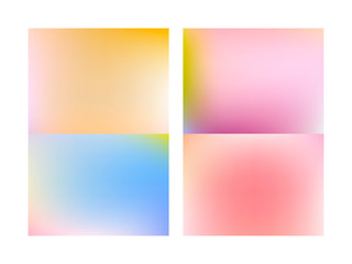 Obraz premium Abstract pink blurred gradient mesh background