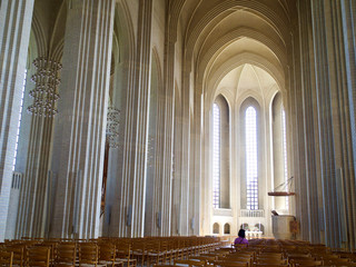 Grundtvig's church.The rare example of expressionist church architecture.