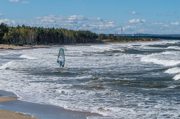 Windsurfing na Bałtyku