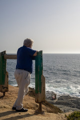 Man watching the Sea