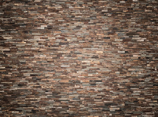 texture of  vintage real slate stone wall